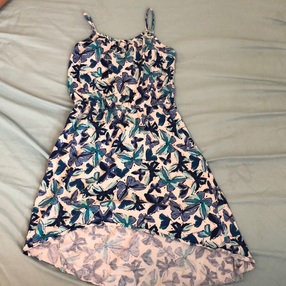 Children’s place blue butterfly dress